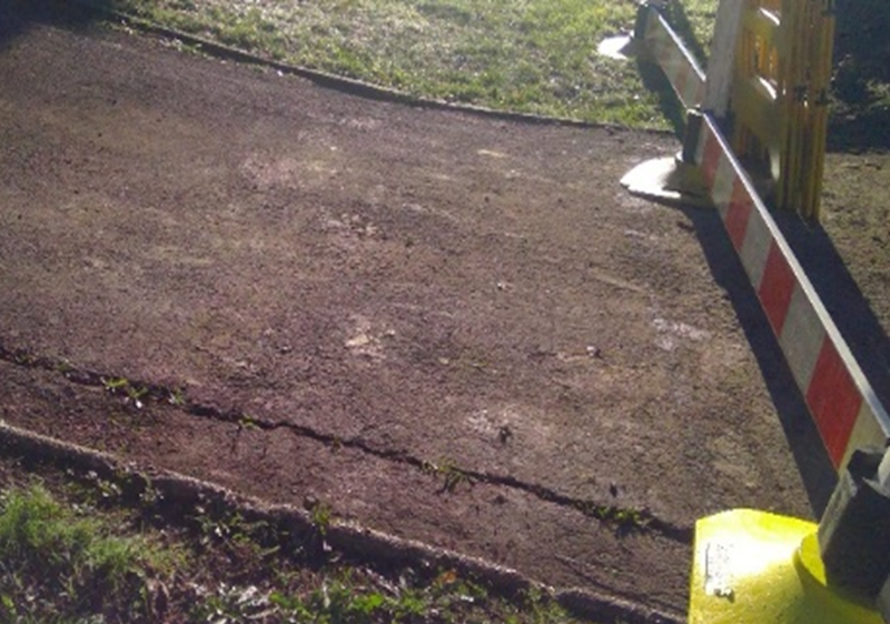 Bad setup: low quality surface